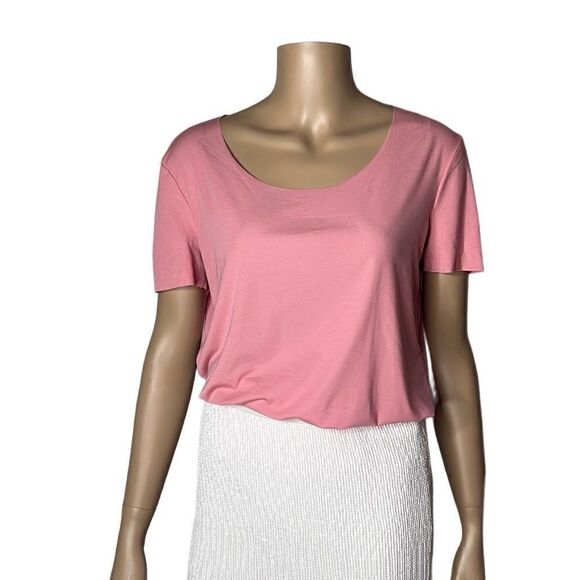NWT Wolford Aurora Pure Shirt Brandied Apricot Pink M - Picture 5 of 11